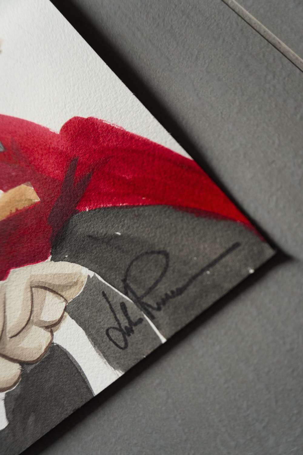 "Scrooge McDuck" - Dipinto originale 26 x 36 cm