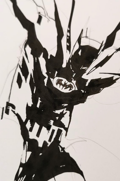 "Dark Knight" - Disegno originale A3