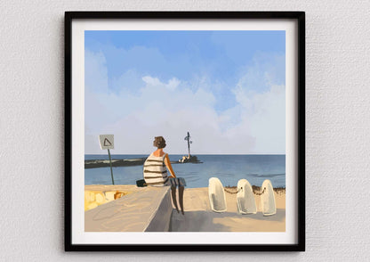 "Bari" - Poster autografato 25x25cm