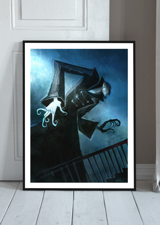 "Nosferatu in blu" - Poster autografato A3