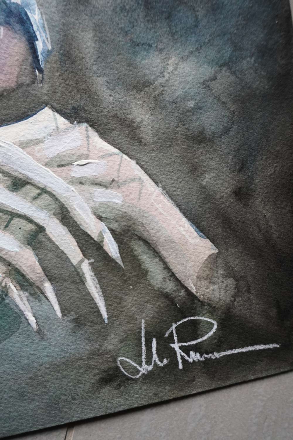 "Orlok" - Dipinto originale 26 x 36 cm