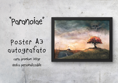 "Paranoiae" - Poster autografato A3