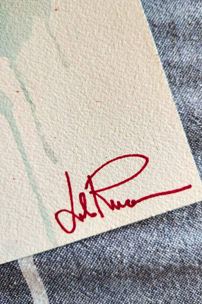 "Paranoiae" Dipinto originale su carta 26x36cm