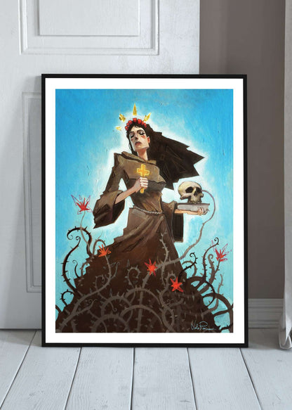 "Santa Rosalia" - Poster autografato A3