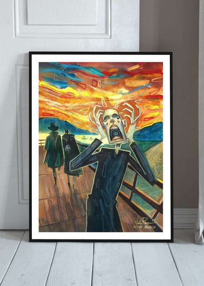 "L'Urlo" (After Munch) - Poster autografato A3