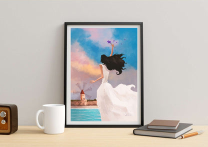 "Lilac" - Poster autografato A3